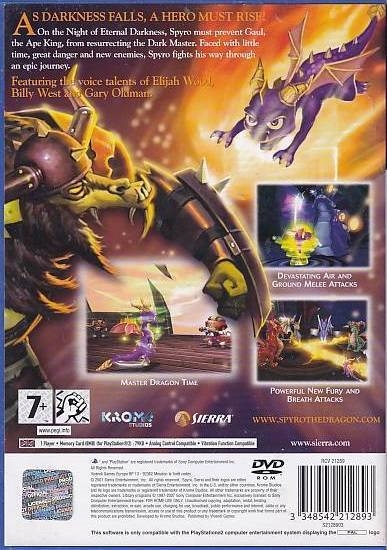 The Legend of Spyro The Eternal Night - PS2 (Genbrug)
